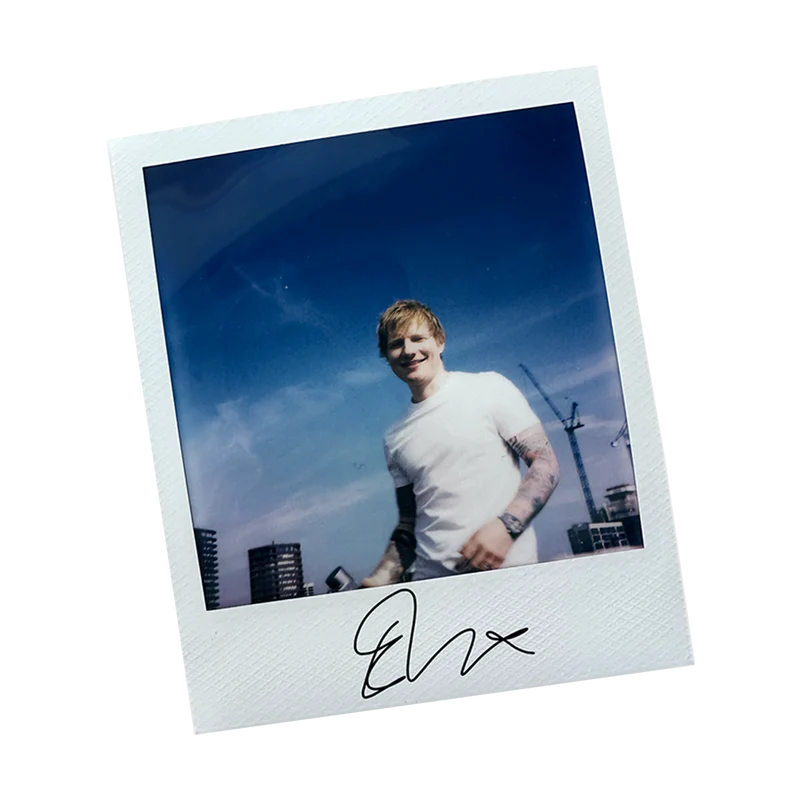 Ed Sheeran - Play (Vinyl) Signed Photo Print