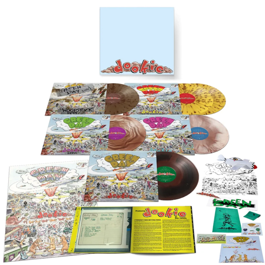 Green Day - Dookie 30th Anniversary Color Vinyl Box Set – The Warner Music  Shop