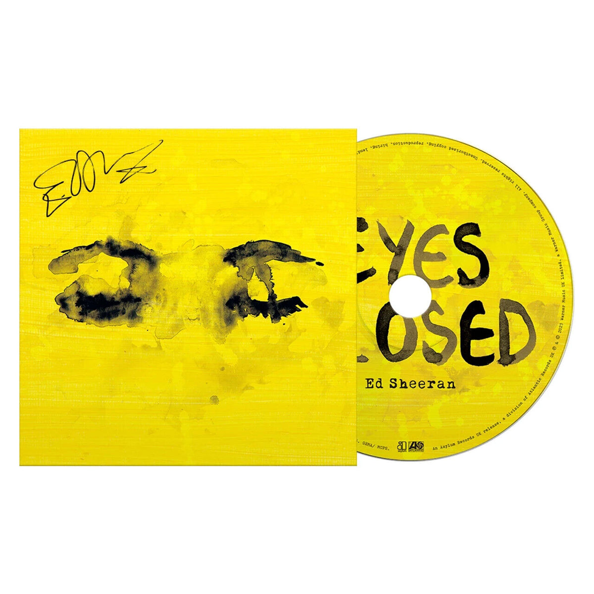 Ed Sheeran Eyes Closed (Signed CD Single) – The Warner Music Shop
