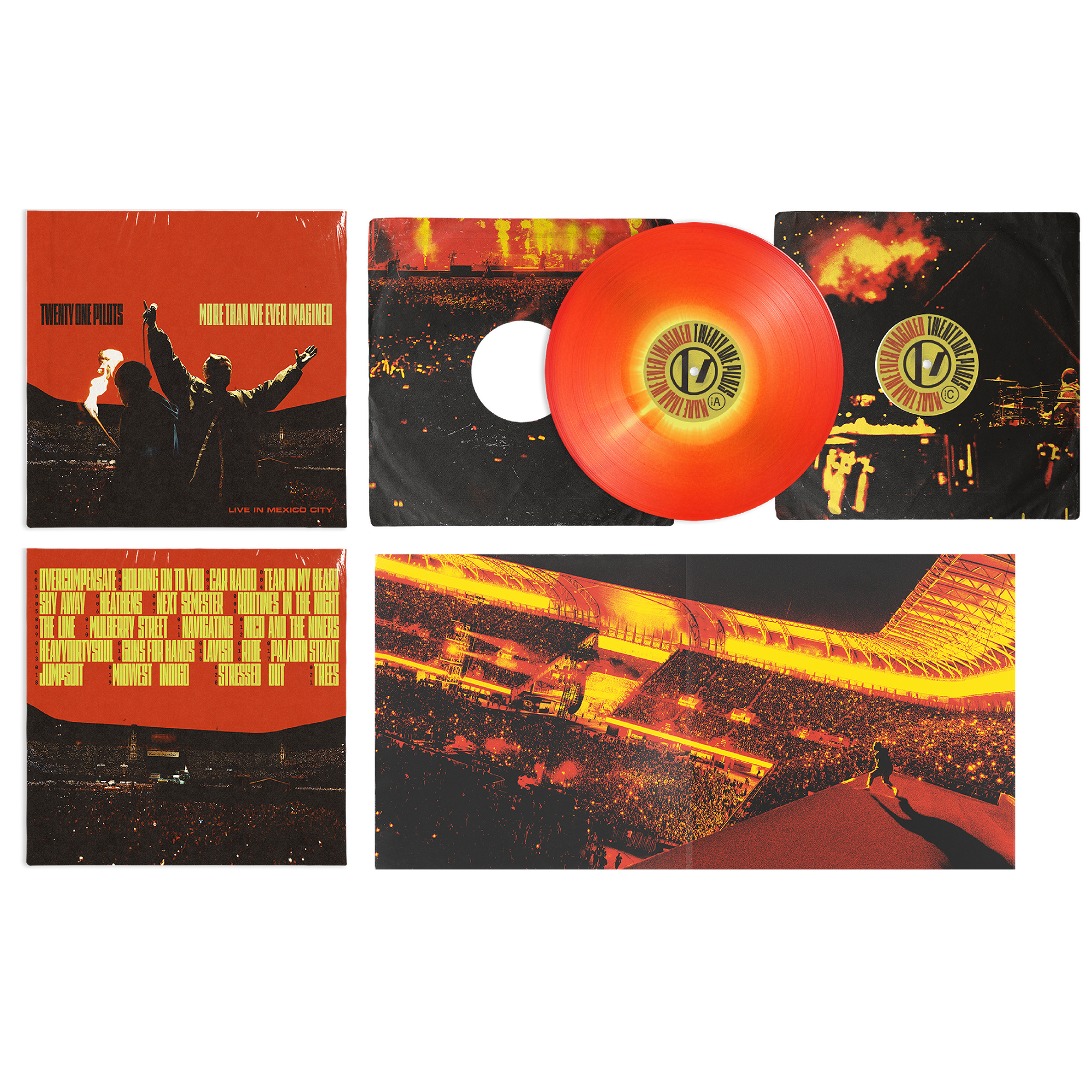 Twenty One Pilots - More Than We Ever Imagined (Live from Mexico City) - Red Vinyl