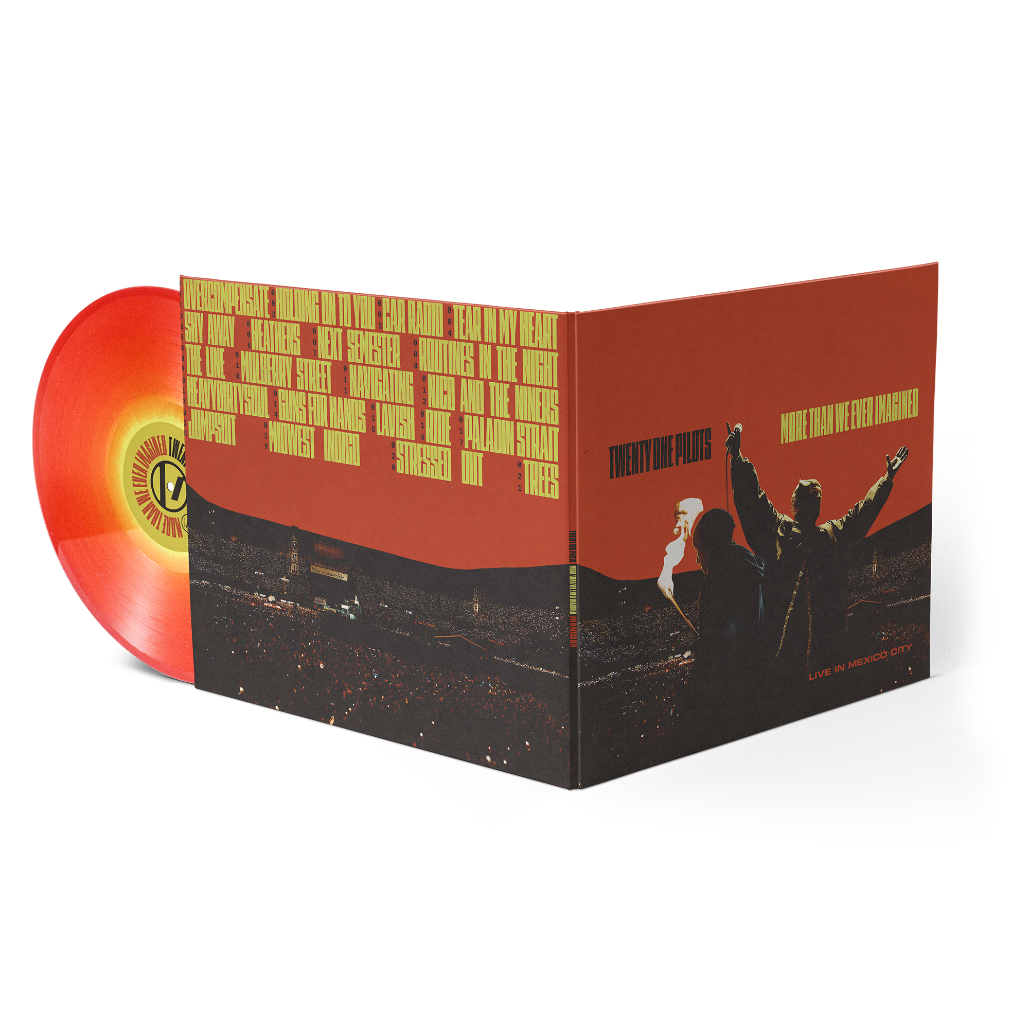 Twenty One Pilots - More Than We Ever Imagined (Live from Mexico City) - Red Vinyl