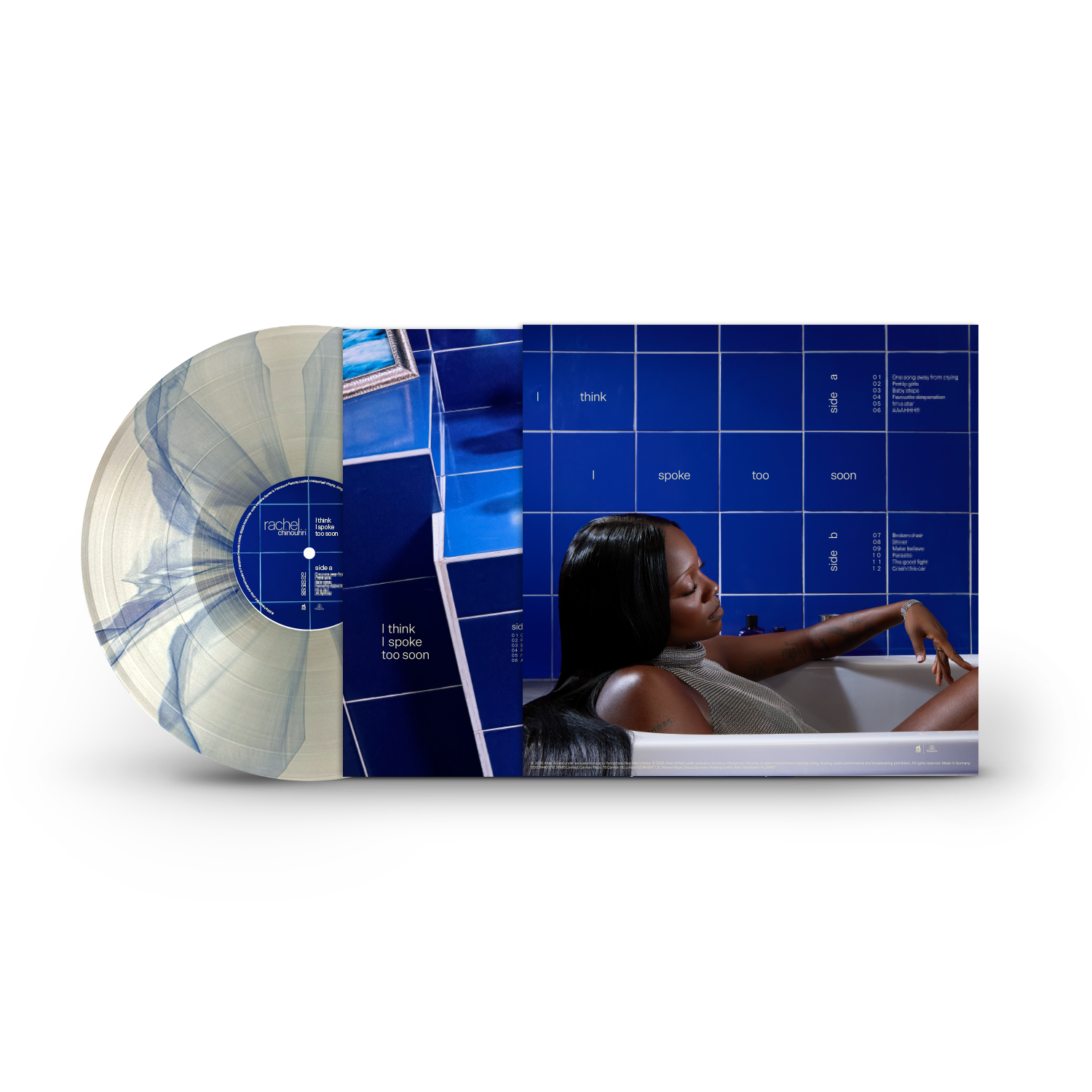 Rachel Chinouriri  'I think I spoke too soon' Deluxe Inkplosion EcoRecord (Store Exclusive) + Signed Artcard