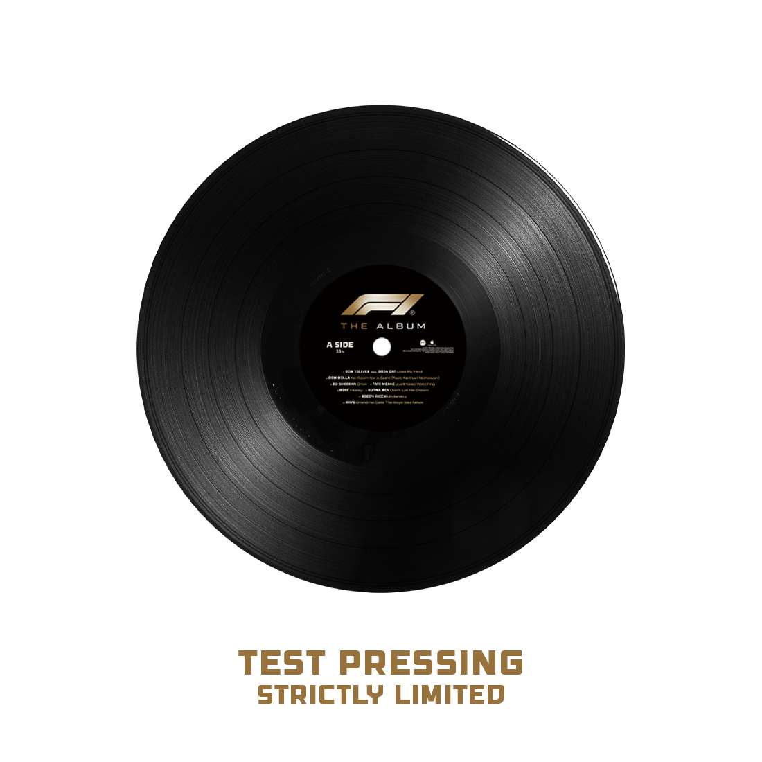 F1 The Album (Limited Edition Test Pressing Vinyl)