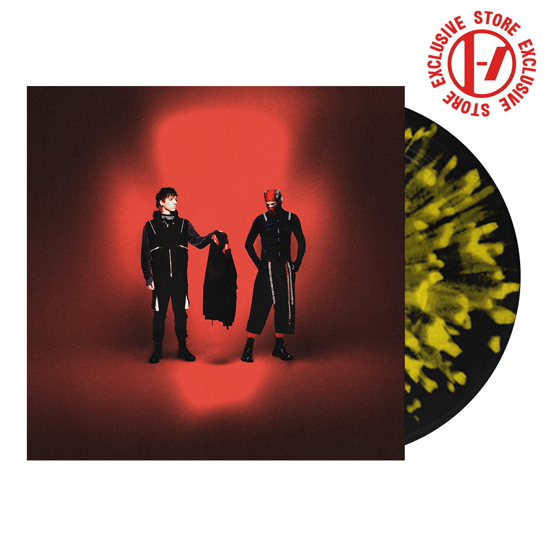 Twenty One Pilots - Breach Limited Edition Black and Yellow Combustor Vinyl