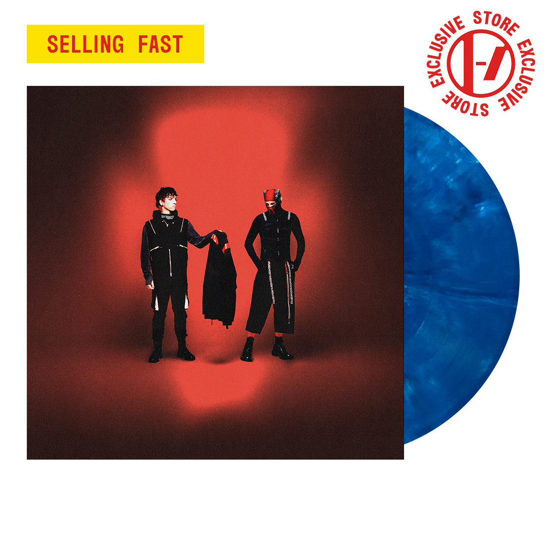 Twenty One Pilots - Breach Limited Edition Blue Inferno Vinyl