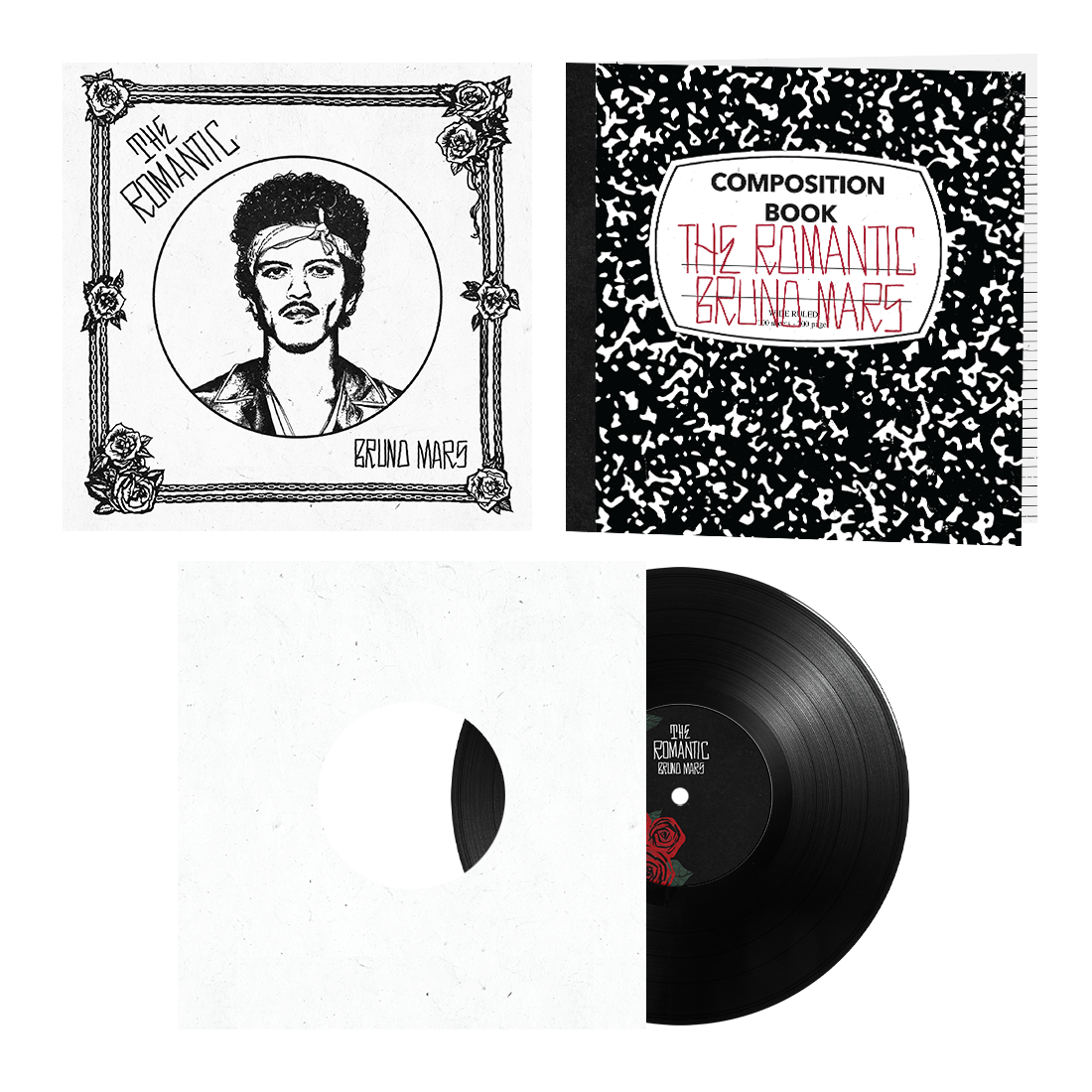 Bruno Mars - The Romantic Black Vinyl