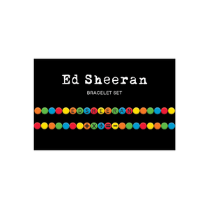 Ed Sheeran - Mathematics Beaded Bracelet Set