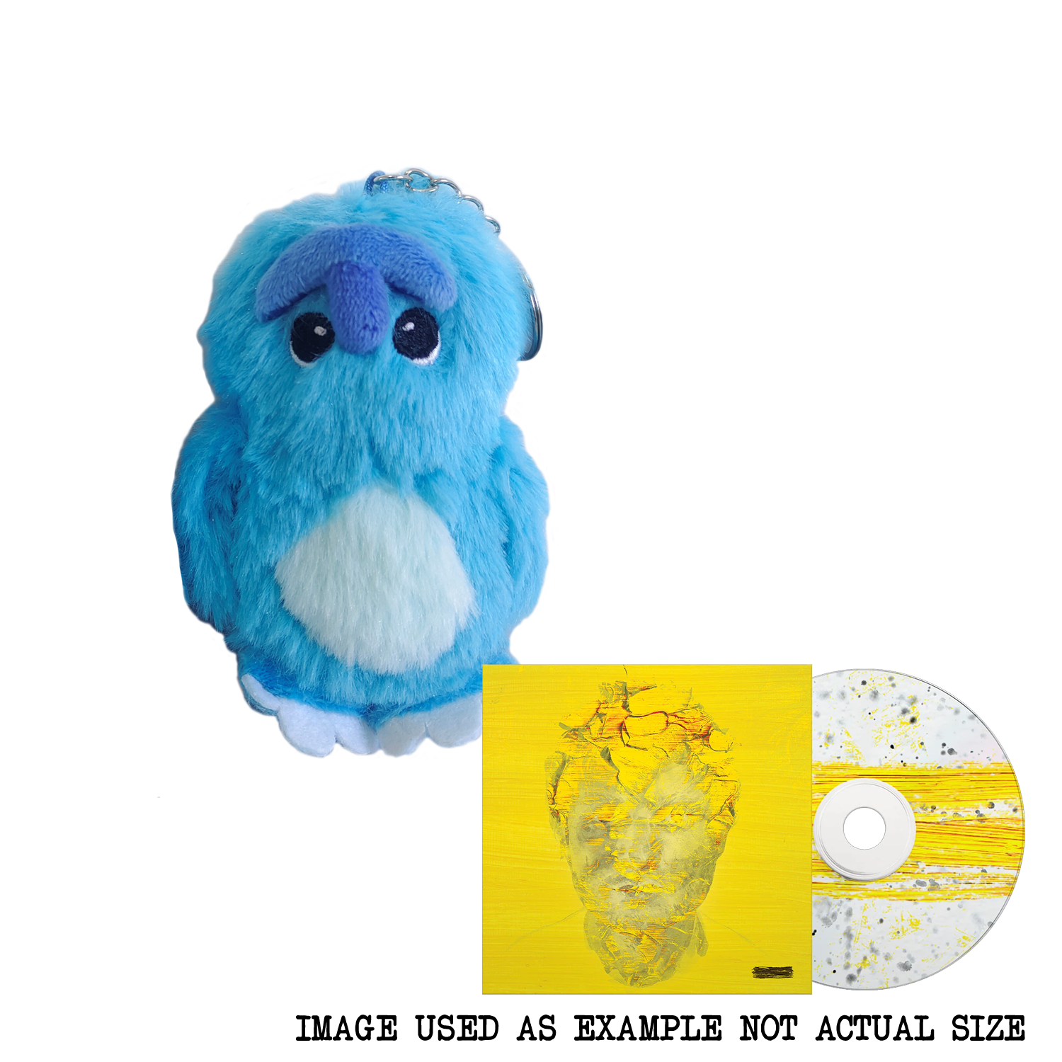 Ed Sheeran - Monster Plush Monster Keyring & Subtract CD