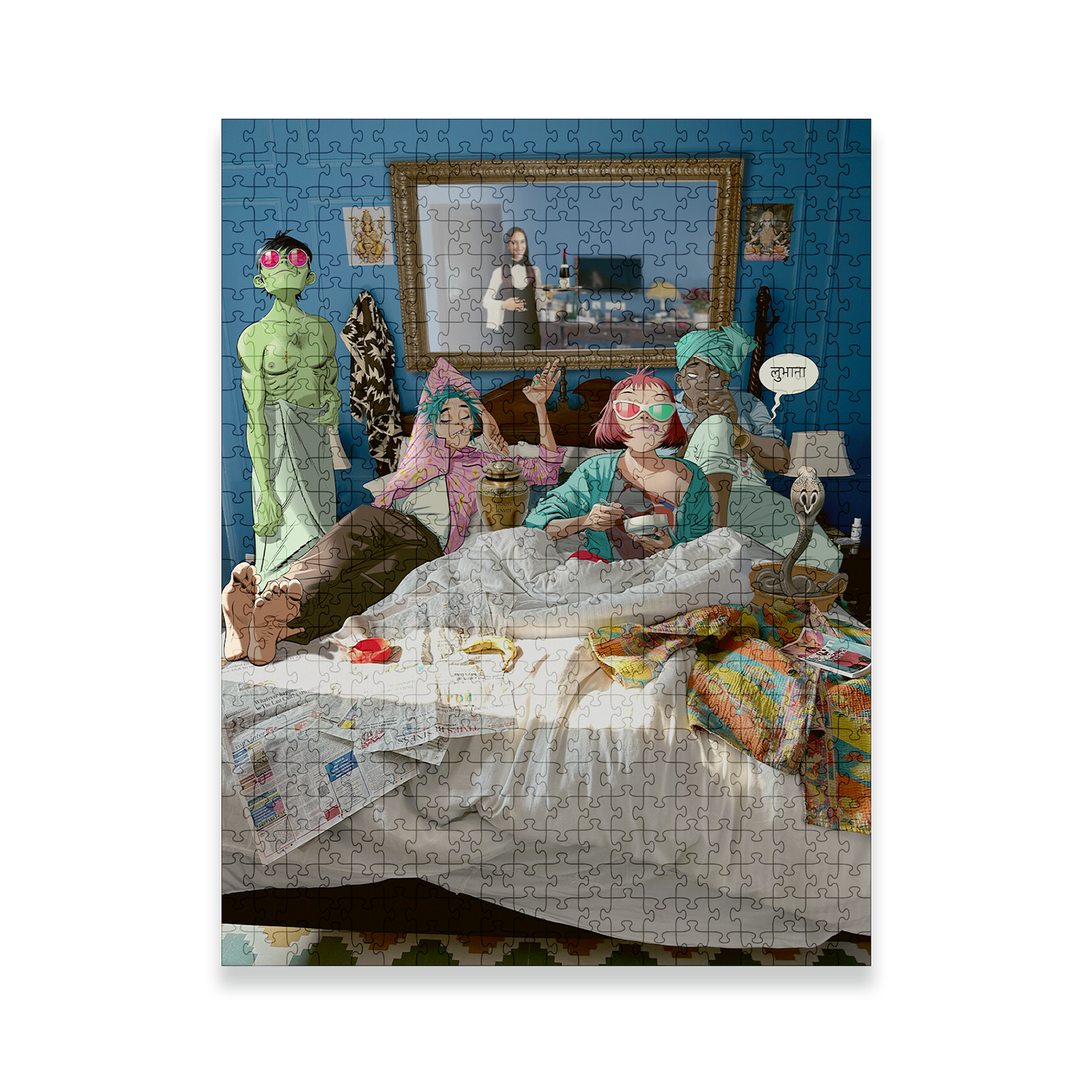 Gorillaz - Hotel Hideout Jigsaw Puzzle