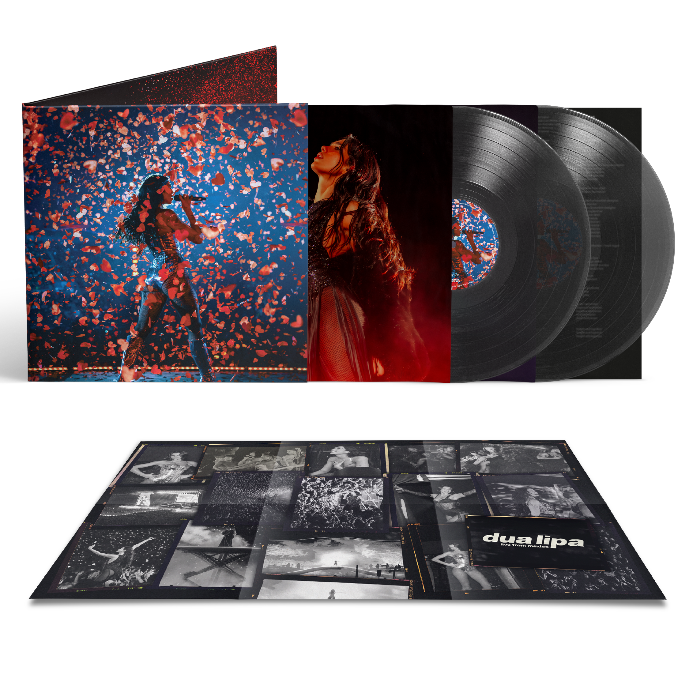 Dua Lipa - Live From Mexico Black-Ice 2LP Vinyl