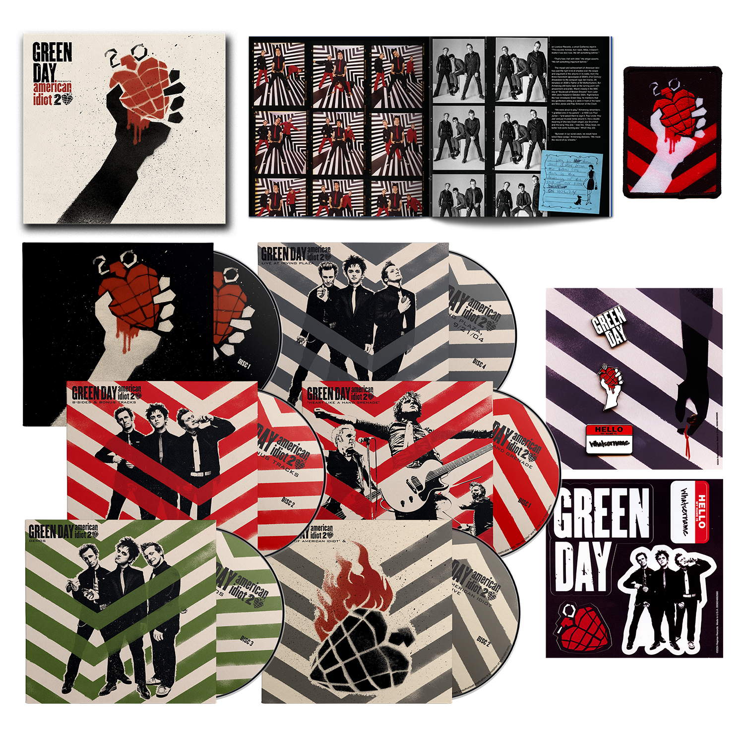 Green Day - American Idiot (20th Anniversary Deluxe Edition) 4CD/2BD Box Set