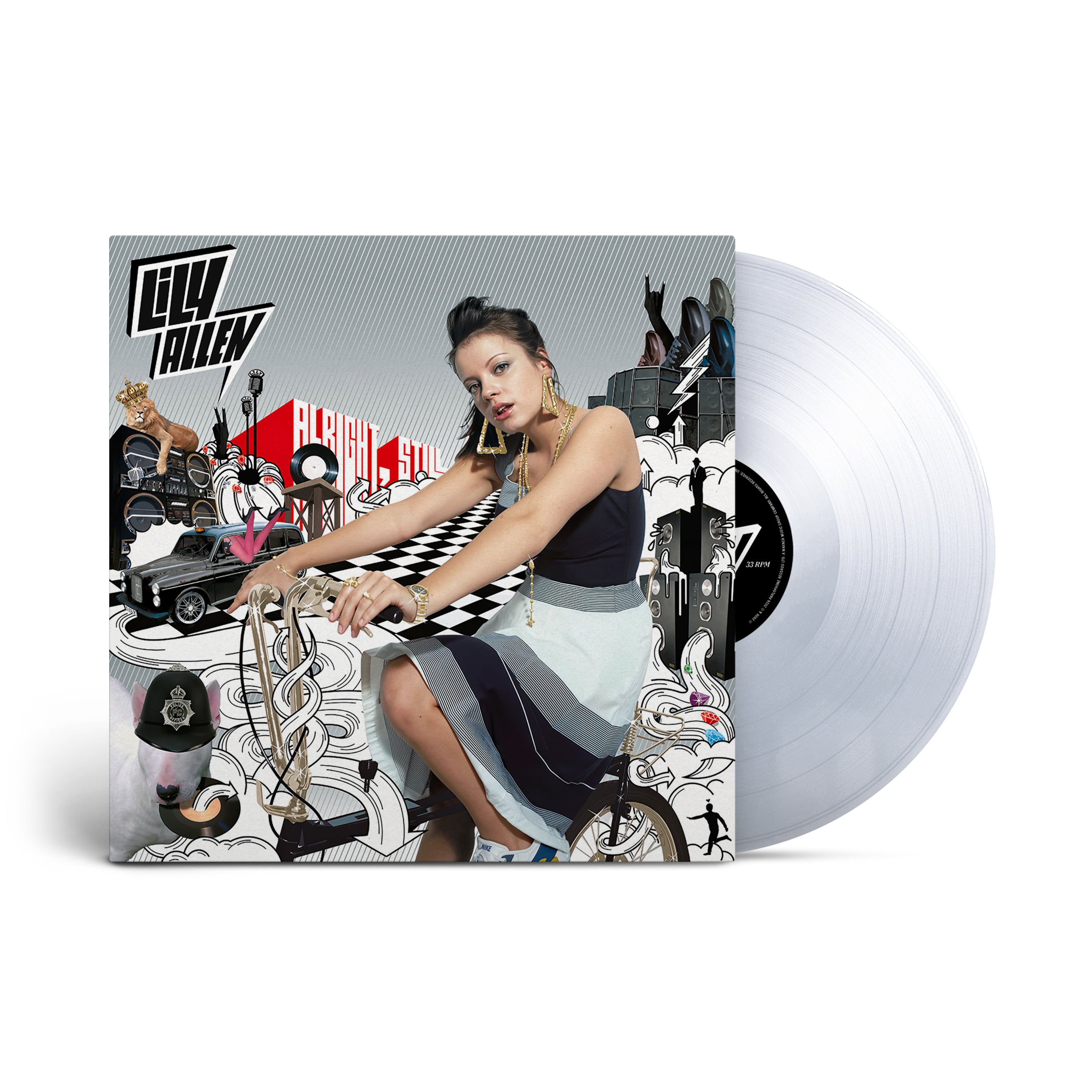 Lily Allen - Alright, Still 140g crystal clear vinyl