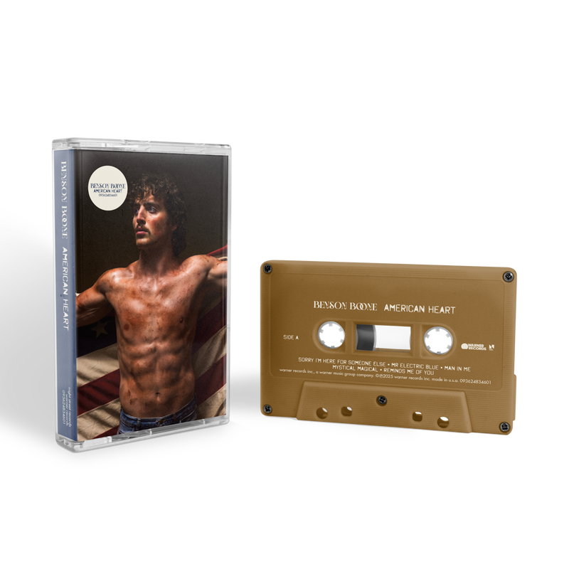Benson Boone American Heart Vintage gold Cassette