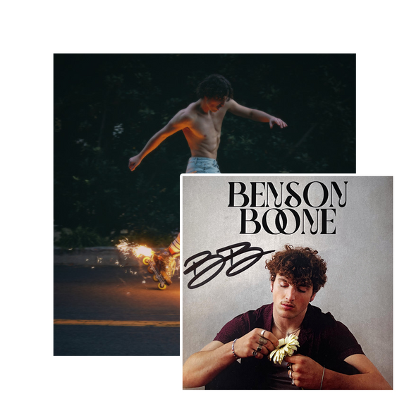 Benson Boone Fireworks & Rollerblades (CD with Exclusive Signed Art