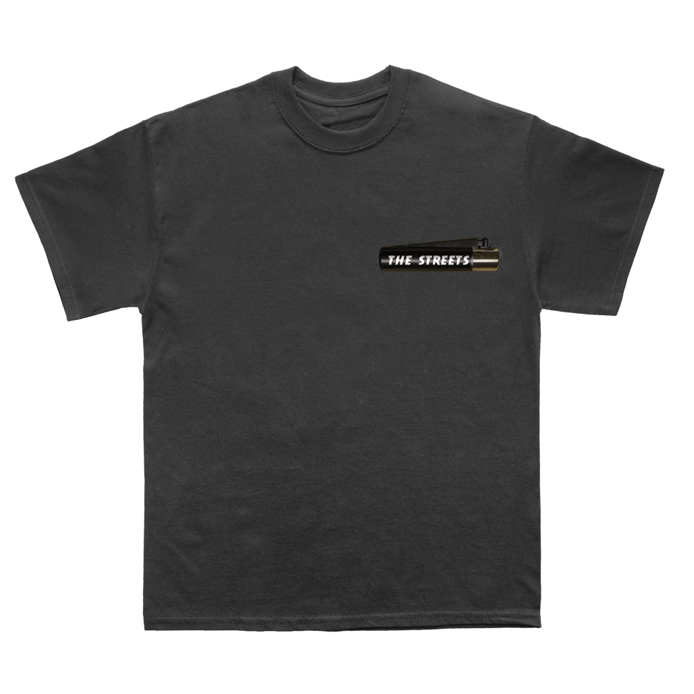 The Streets - Lighter Pocket Print T-Shirt (Black)