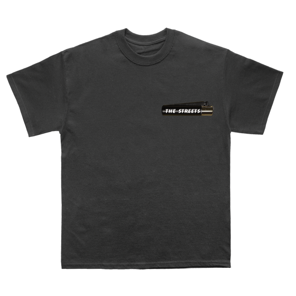 The Streets - Lighter Pocket Print T-Shirt (Black)