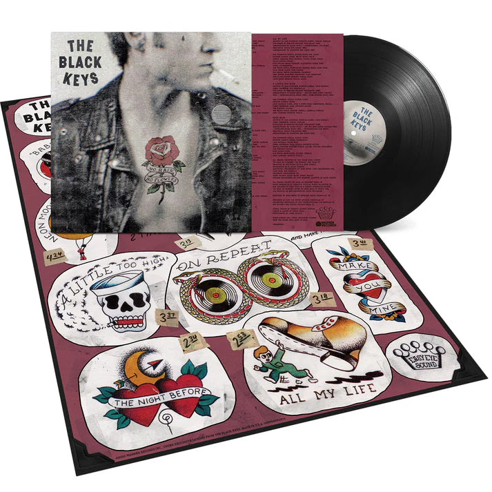 THE BLACK KEYS - No Rain, No Flowers (with fold-out Poster) - LP - Black Vinyl