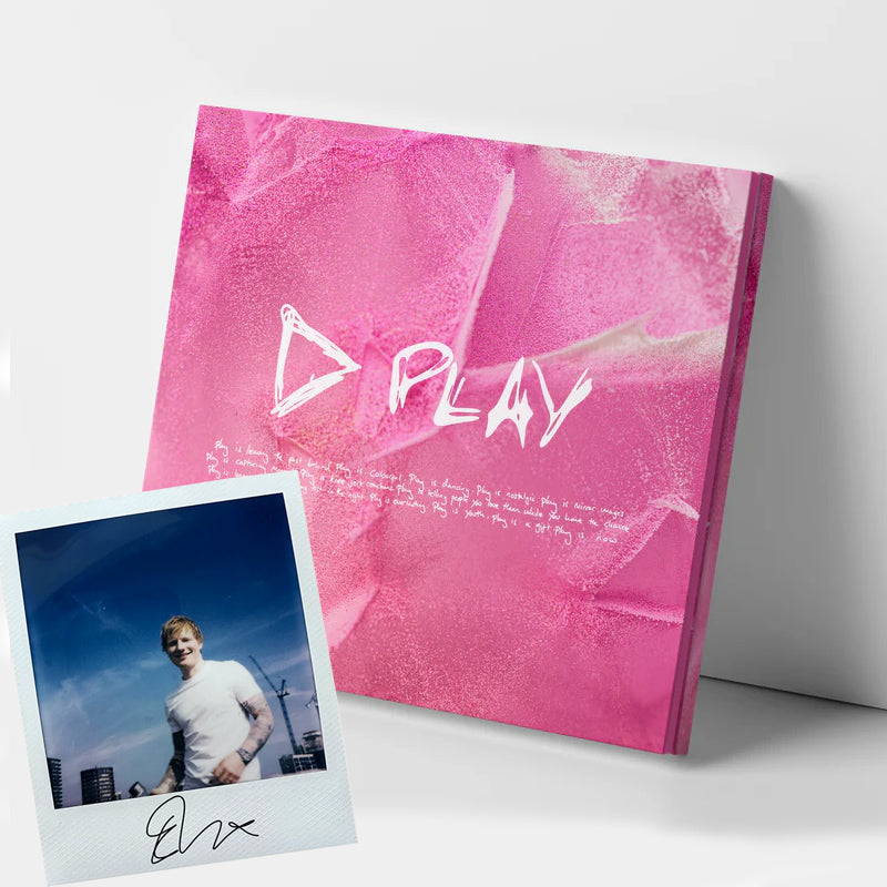 Ed Sheeran - Play Deluxe CD & Signed Polaroid