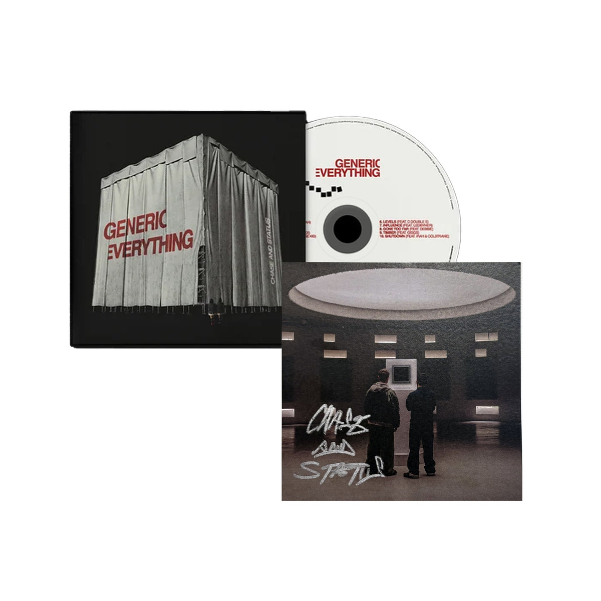 Chase & Status - Everything Generic CD + Signed Artcard