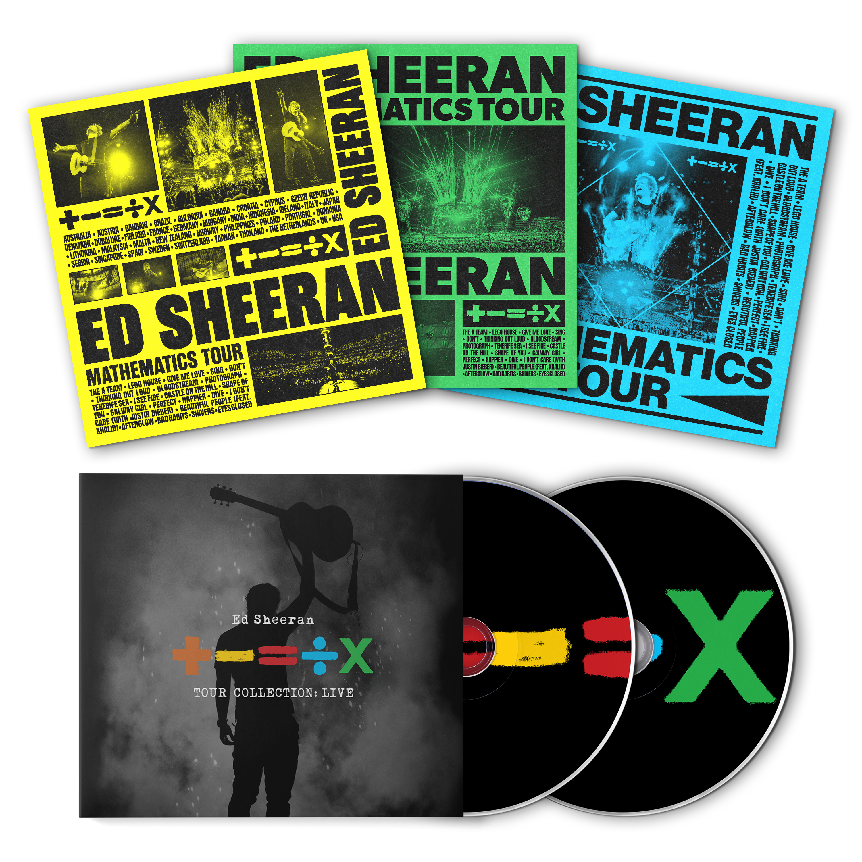 Ed Sheeran - +-=÷× (TOUR COLLECTION: LIVE) Store Exclusive CD