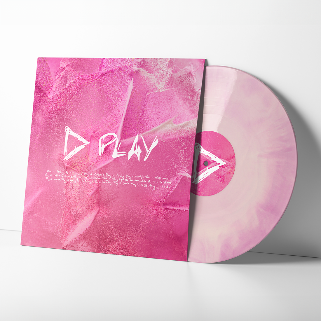 Ed Sheeran - Play Pink & White LP (Exclusive)