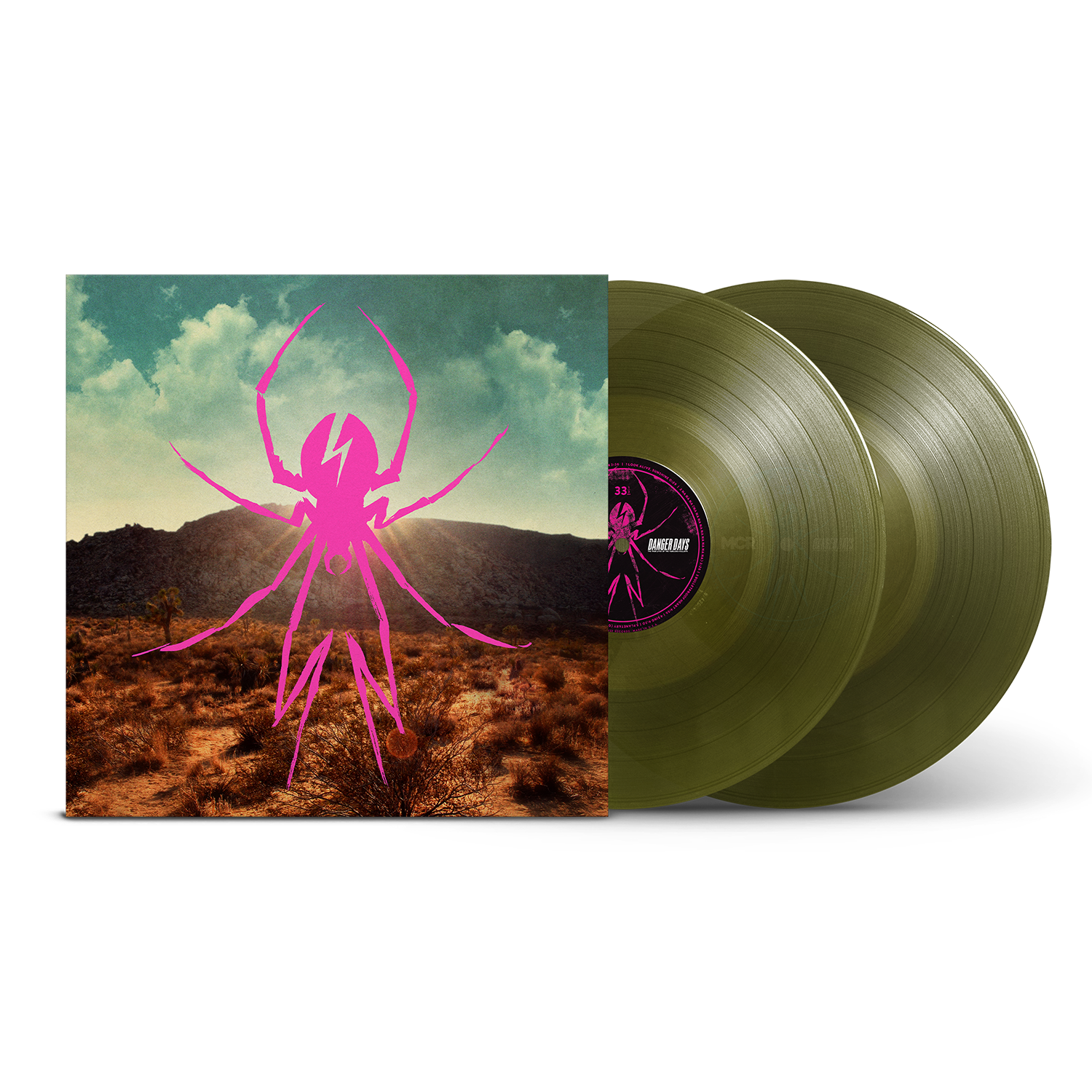 My Chemical Romance - Danger Days (Deluxe Edition) Green Sludge Vinyl 2LP