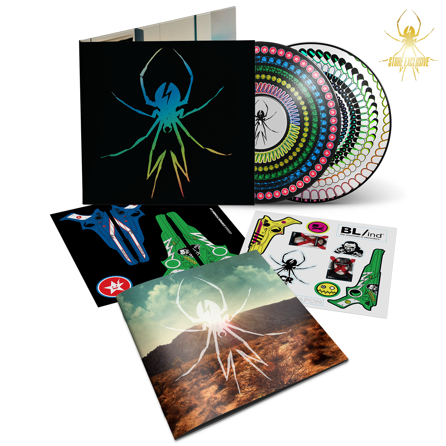 My Chemical Romance - Danger Days (Deluxe Edition) Exclusive Zoetrope Vinyl 2LP (EU Edition)