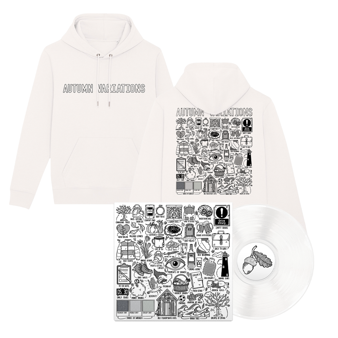 Ed Sheeran - Autumn Variations Hoodie & LP Album Bundle