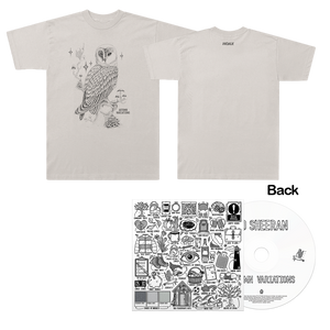 Ed Sheeran - Autumn Variations T-Shirt & CD Album Bundle