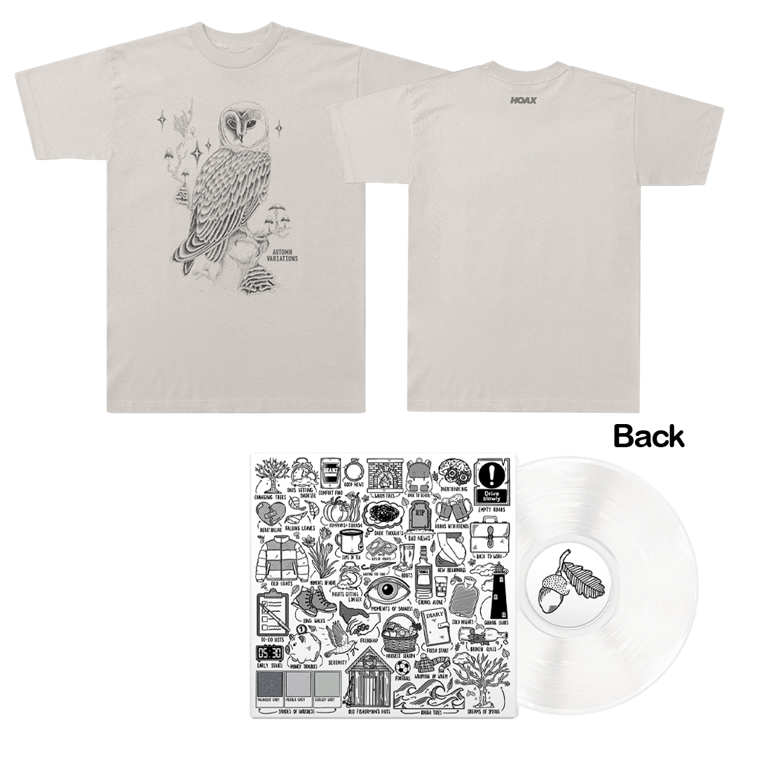 Ed Sheeran - Autumn Variations T-Shirt & LP Album Bundle