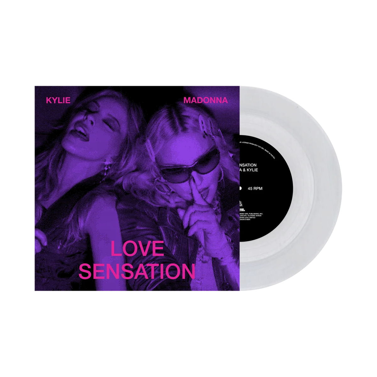 Madonna & Kylie - Madonna & Kylie - Love Sensation (Afterhours Mix) 7" Vinyl