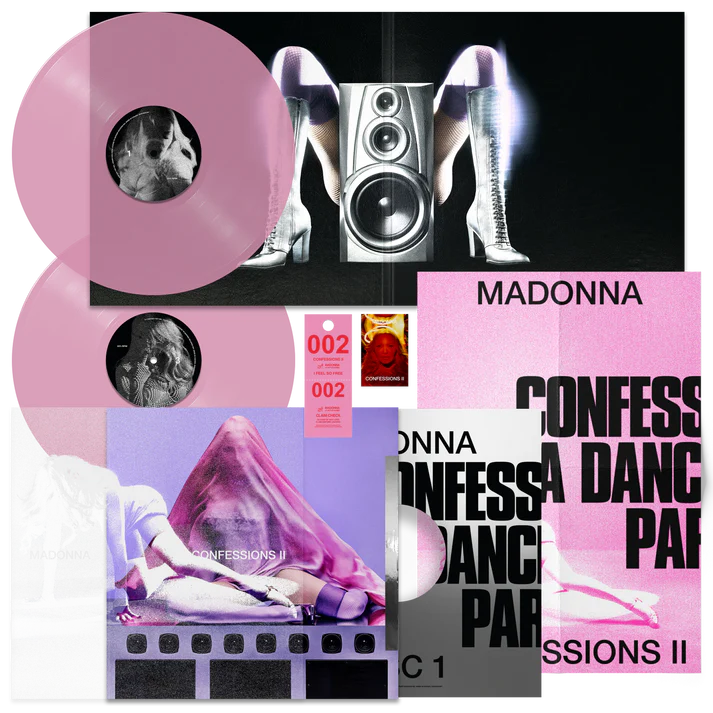 MADONNA CONFESSIONS II – 16-track Deluxe 2LP Set in Premium Packaging