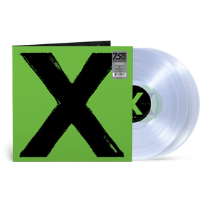 Ed Sheeran - X (Atlantic Records 75th Anniversary) Crystal Clear Vinyl