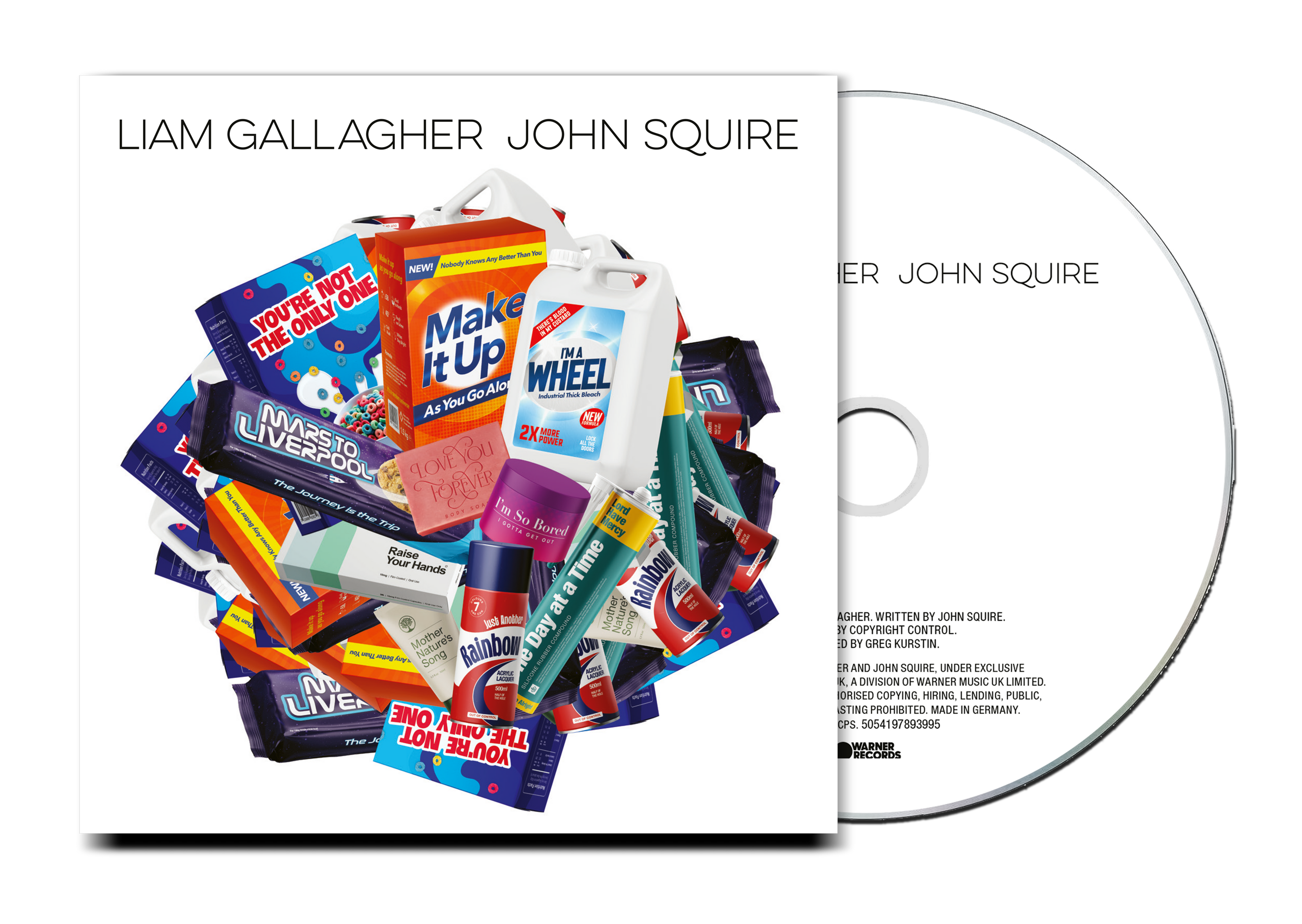 Liam Gallagher John Squire - Liam Gallagher John Squire CD