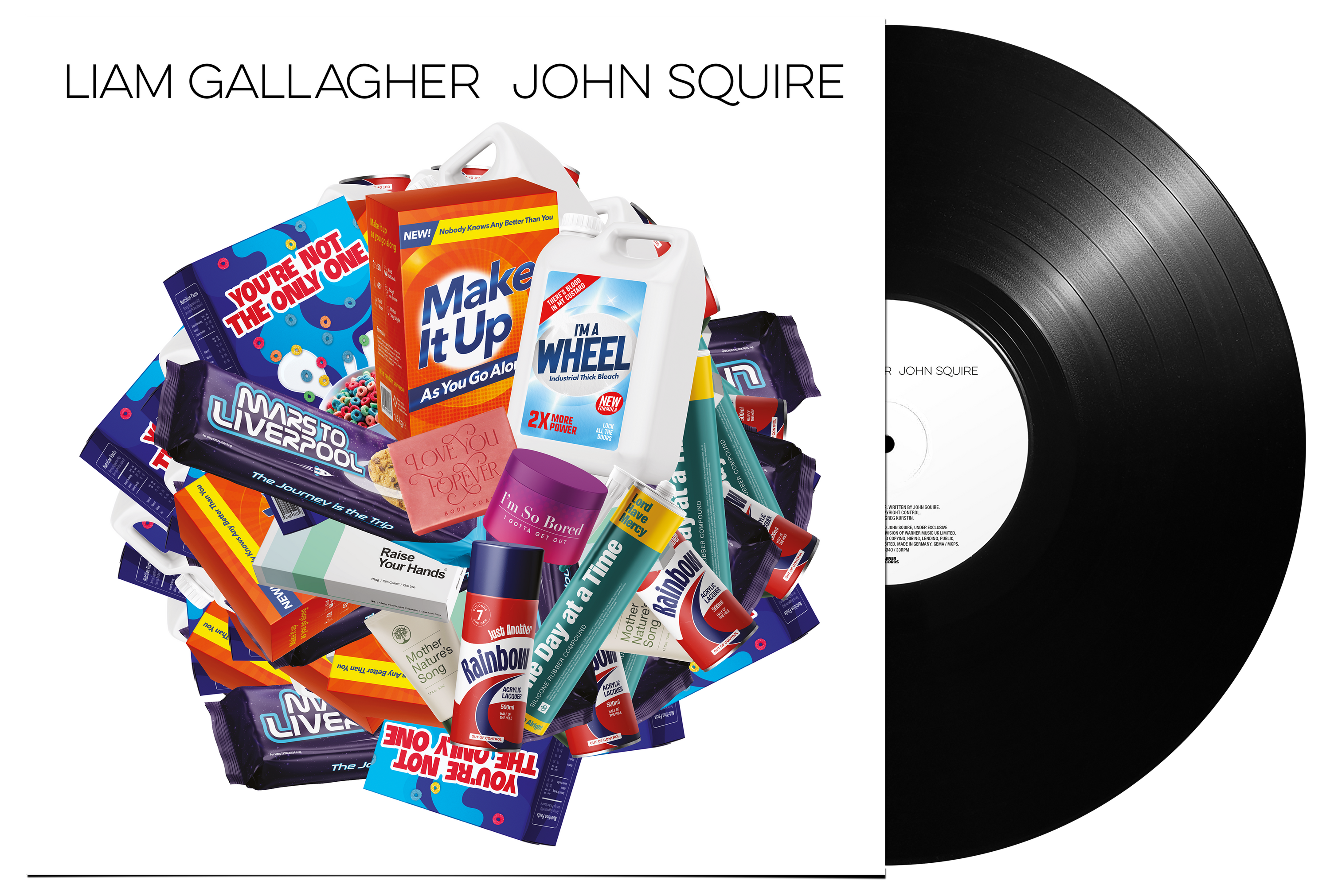 Liam Gallagher John Squire - Liam Gallagher John Squire Standard Vinyl