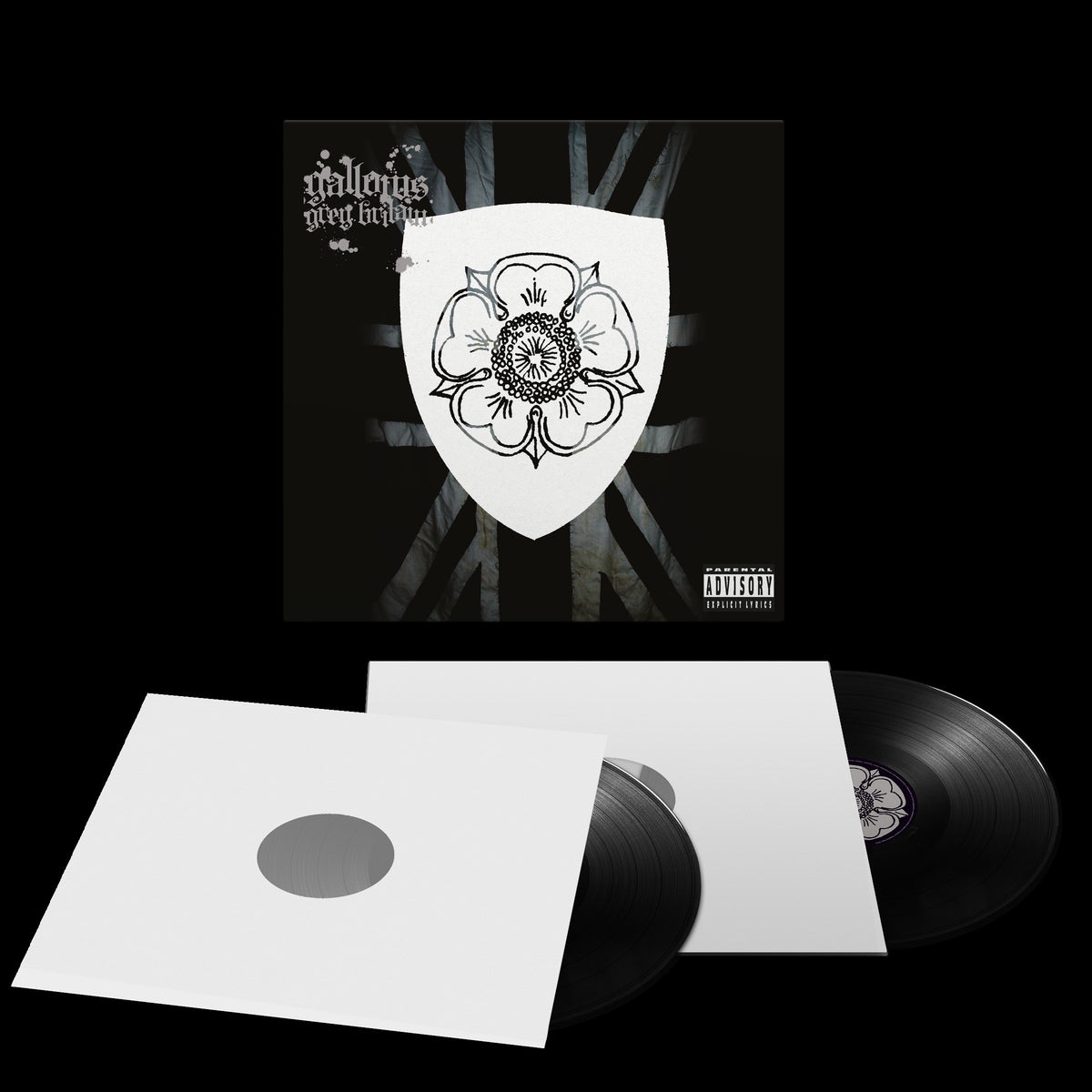 GALLOWS - Grey Britain Black Vinyl 2LP