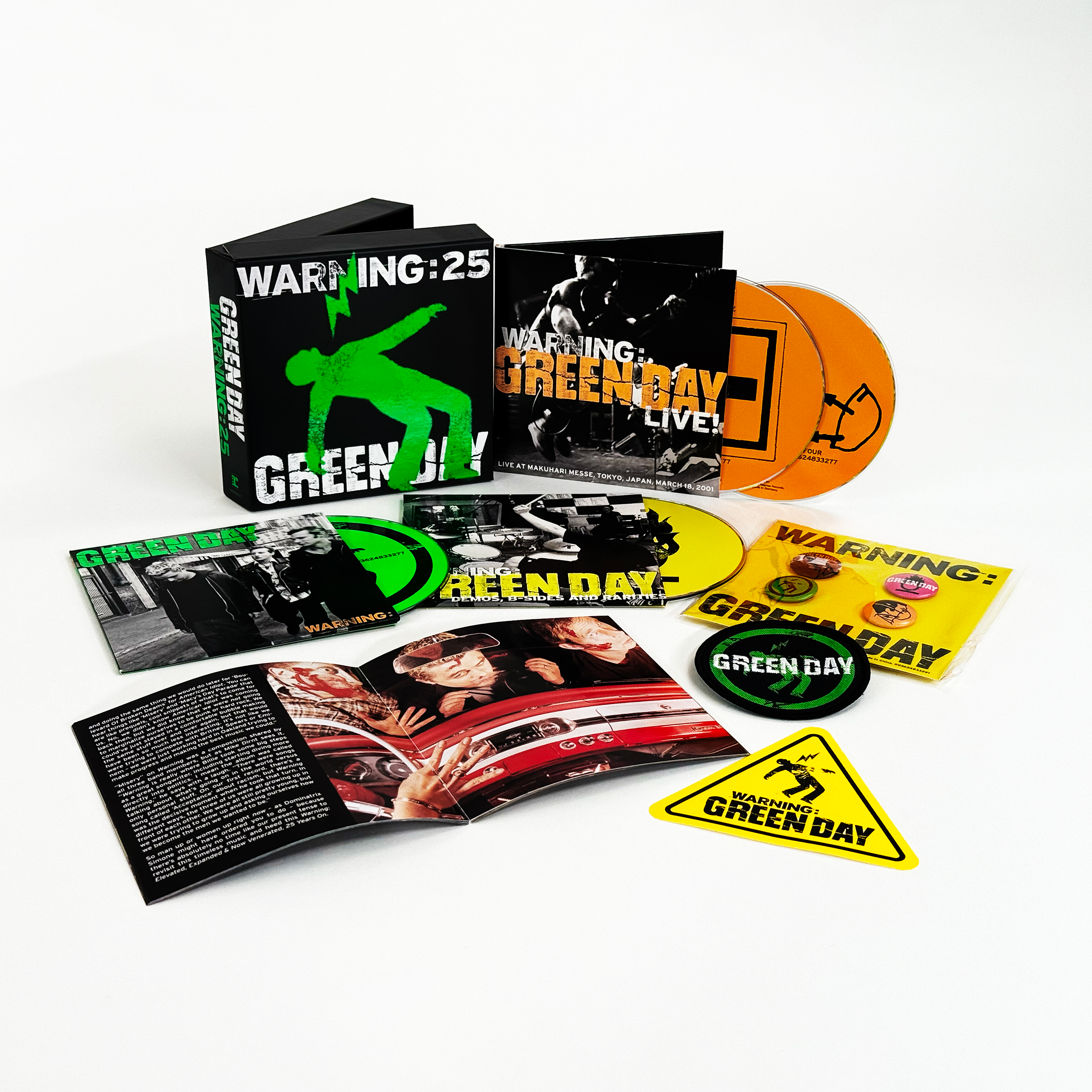 Green Day - Warning (25th Anniversary Edition) [4CD Box Set]