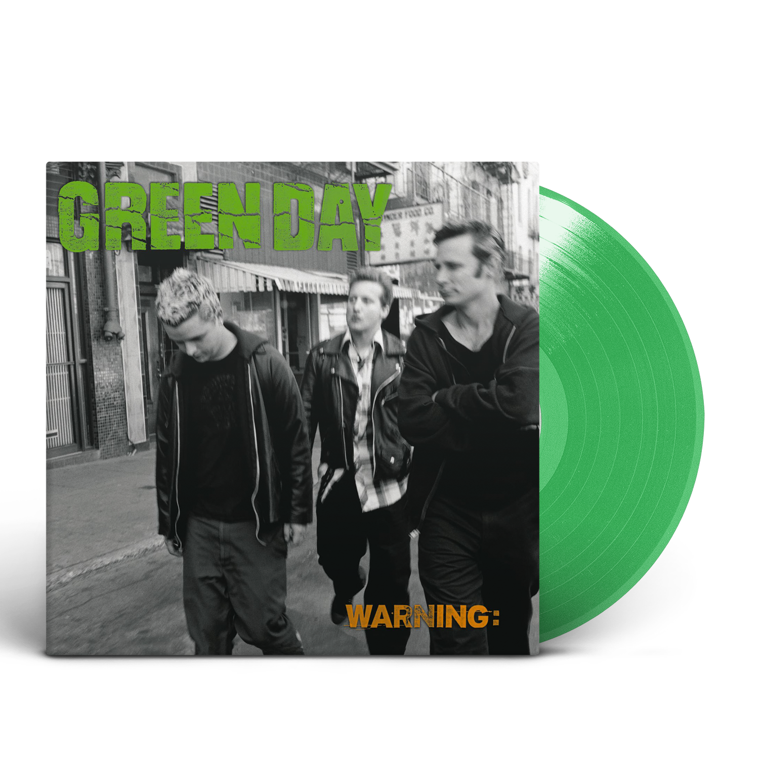 Green Day - Warning (1 LP Fluorescent Green Vinyl)