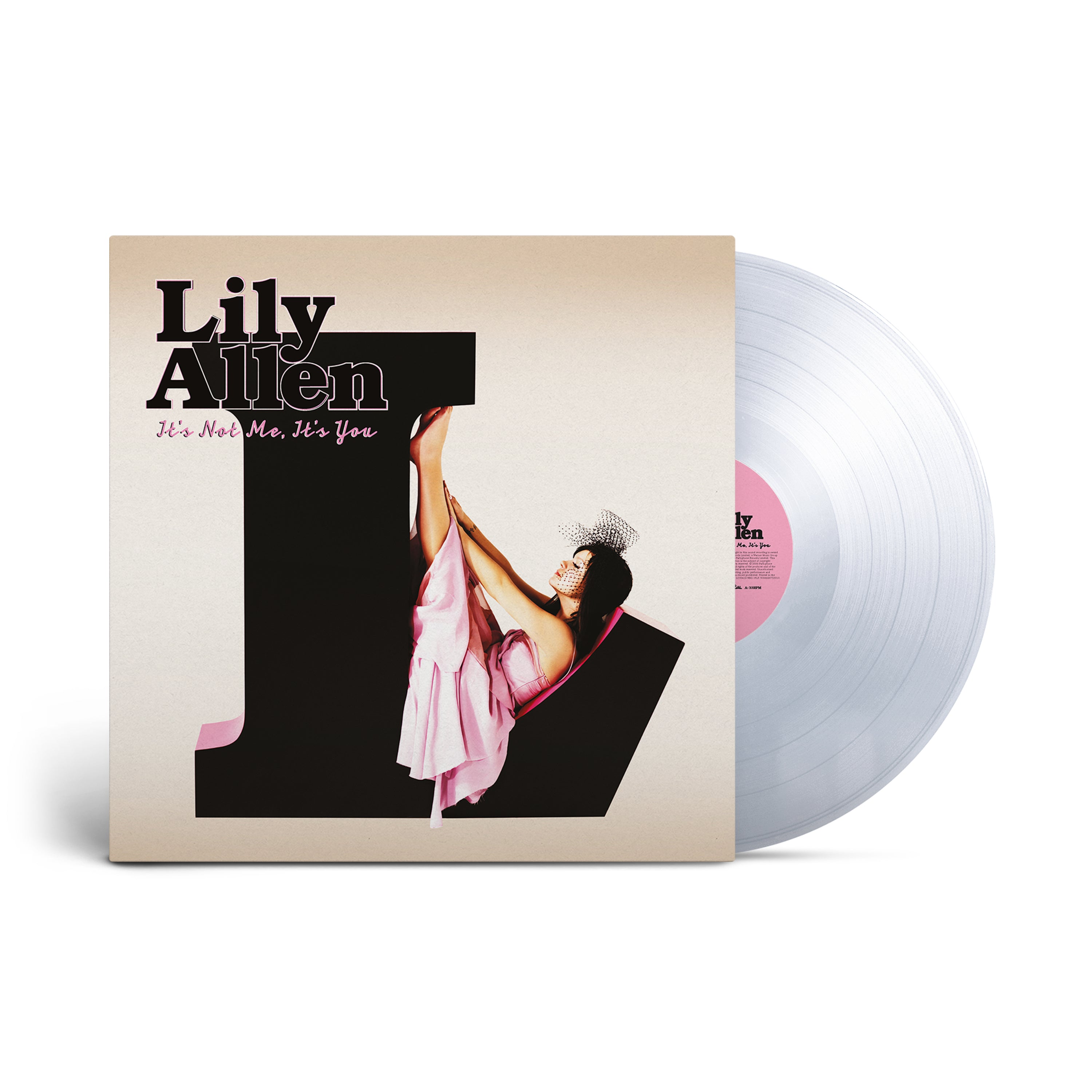 Lily Allen - It’s Not Me, It’s You 140g crystal clear vinyl