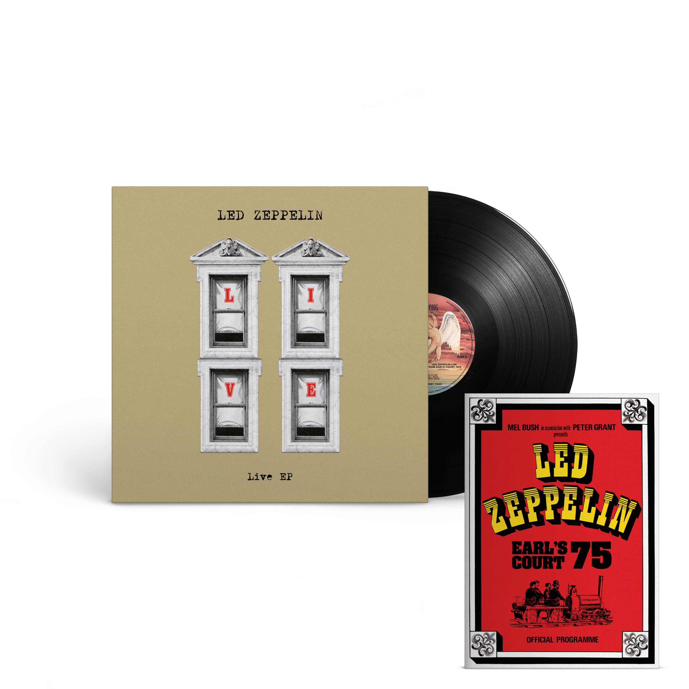 Led Zeppelin - Live EP 12” 180g black vinyl + D2C EXCLUSIVE TOUR PROGRAMME