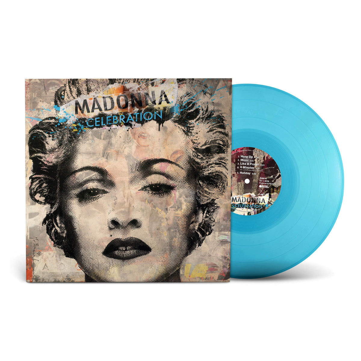 Madonna - Celebration 1LP (Translucent Light Blue)