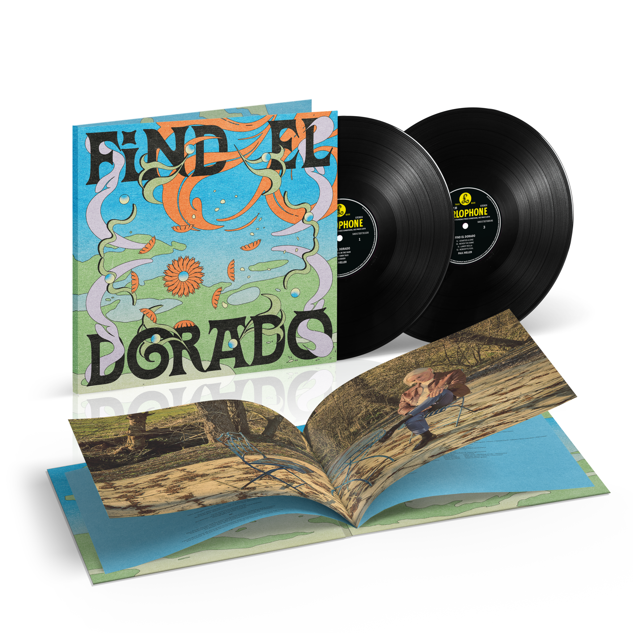 Paul Weller - Find El Dorado Double LP - Black Recycled Vinyl