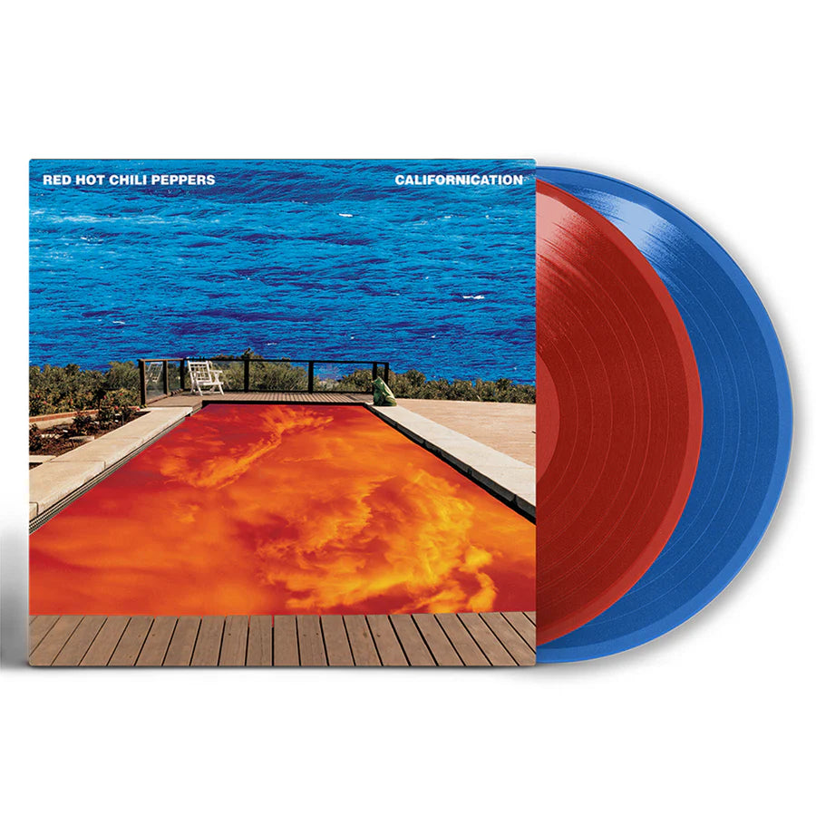 Red Hot Chili Peppers - Californication (25th Anniversary) - 2LP - Red / Ocean Blue Vinyl