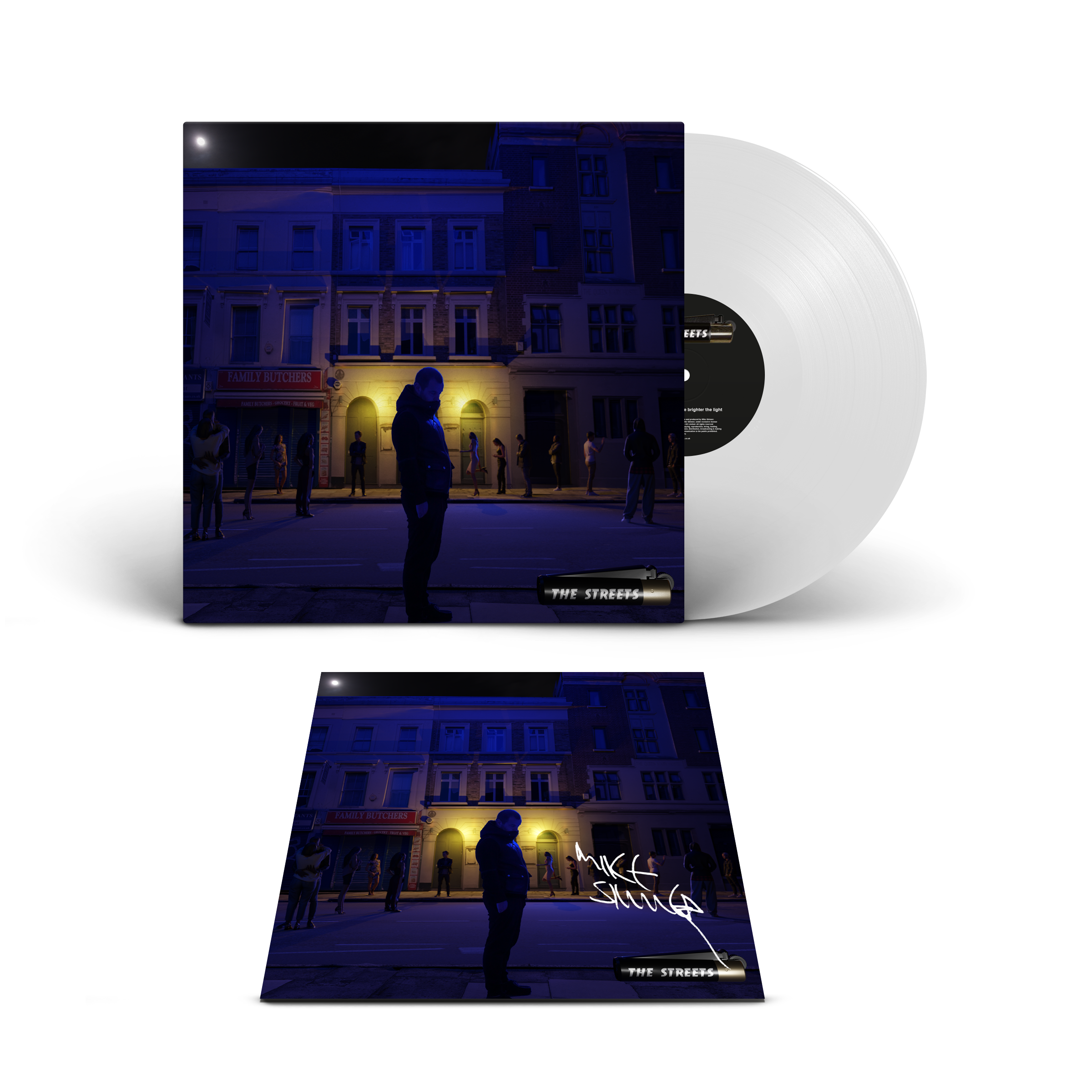 The Streets - The Darker The Shadow The Brighter The Light (Signed Clear Vinyl)