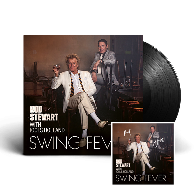 Rod Stewart with Jools Holland - Swing Fever (Vinyl) SIGNED