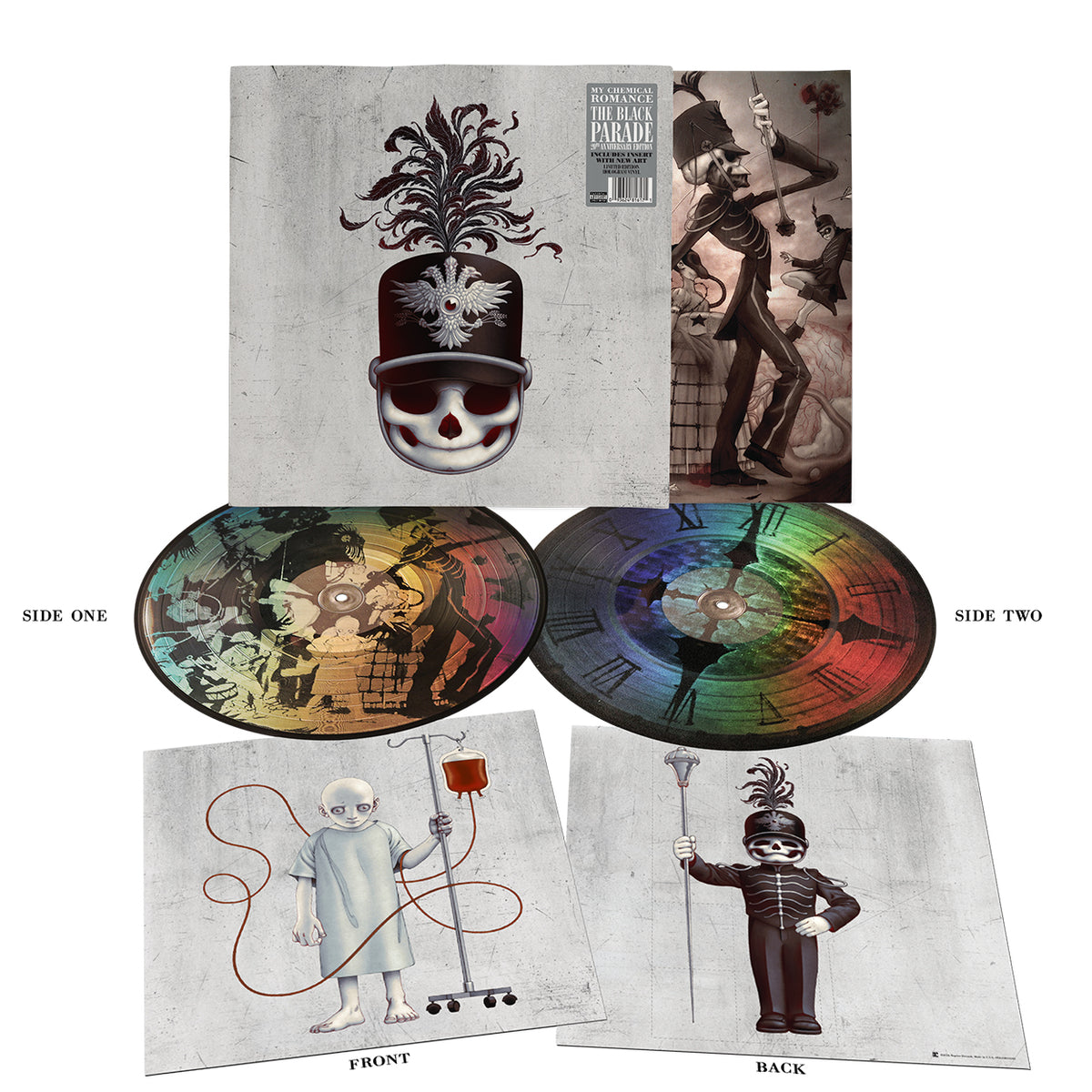 My Chemical Romance The Black Parade 20th Anniversary Edition Laser-Etched Hologram LP