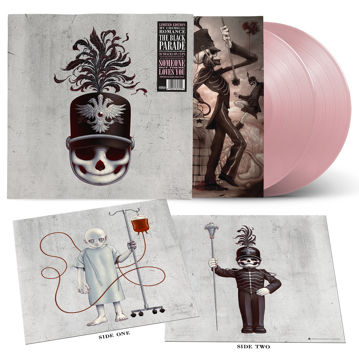 My Chemical Romance - The Black Parade (20th Anniversary Deluxe Edition) Baby Pink Vinyl 2LP