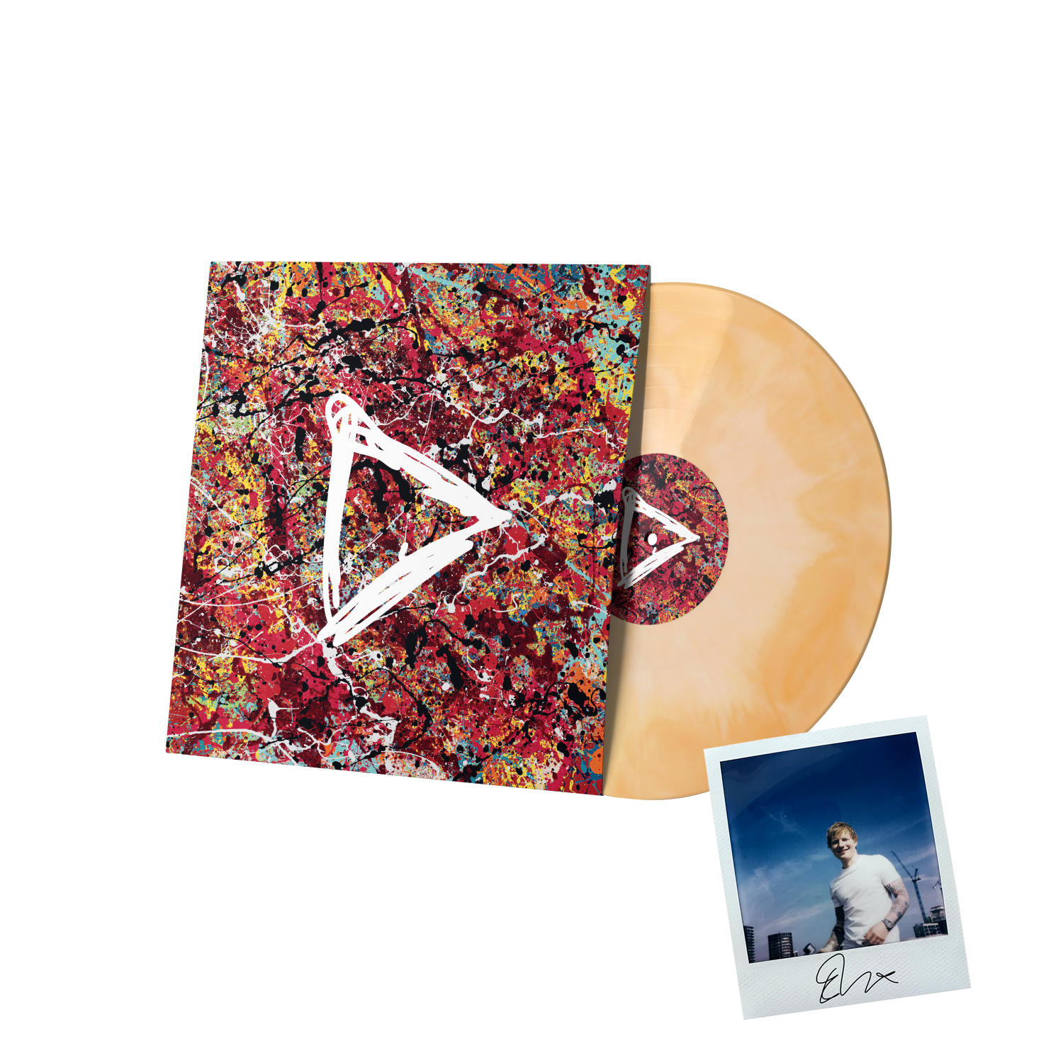 Ed Sheeran - Teddy’s Vinyl Breakfast LP & Signed Card