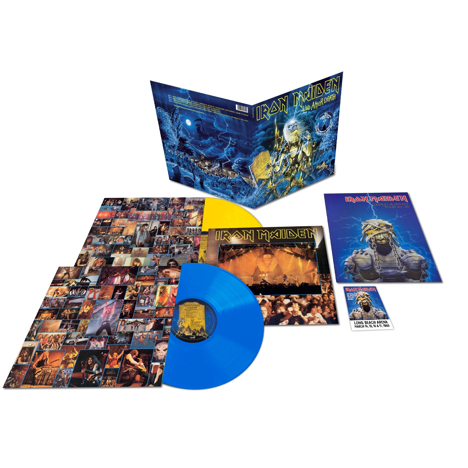 Iron Maiden - Life After Death (40th Anniversary Limited Collectors Edition) [2LP Blue & Yellow Vinyl]
