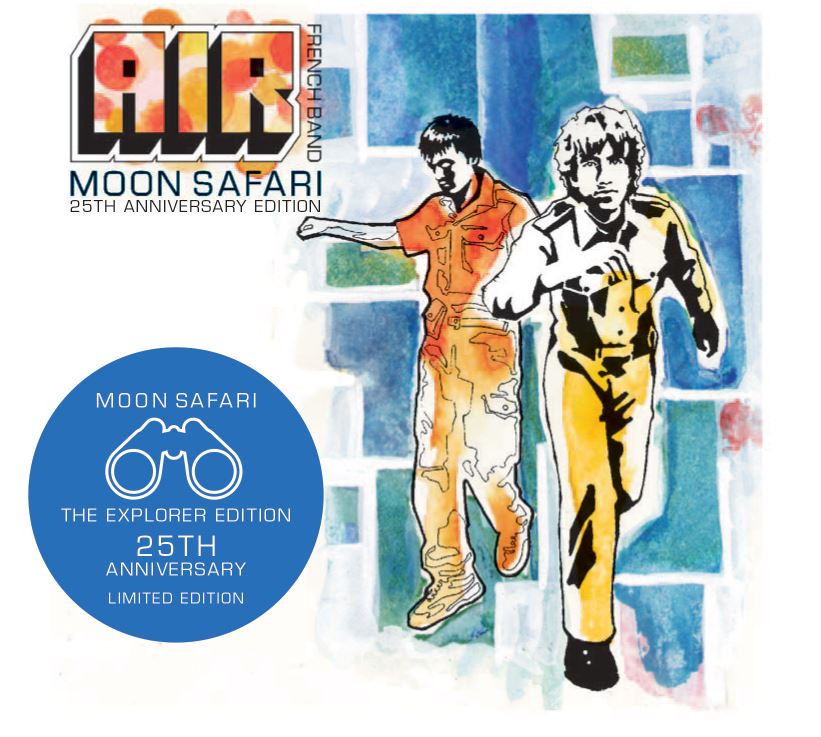 AIR - MOON SAFARI - 25TH ANNIVERSARY LIMITED EDITION (2CD & Blu-Ray Disc)